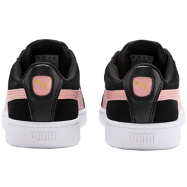 Zapatillas de mujeres Puma Vikky v2 negras y rosas 369725 11 negro rosado 4