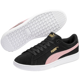 Zapatillas de mujeres Puma Vikky v2 negras y rosas 369725 11 negro rosado 3