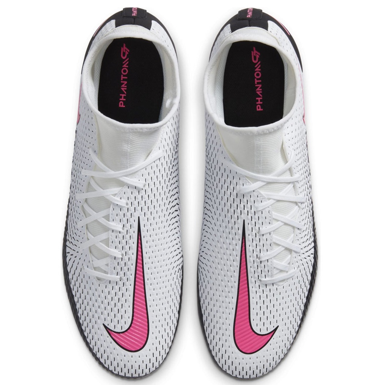 Calzado de fútbol Nike Phantom Gt Academy Df FG / MG CW6667 160 blanco blanco 1