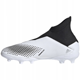 Botas de fútbol adidas Predator 20.3 Ll Fg Junior FW9212 blanco blanco 2
