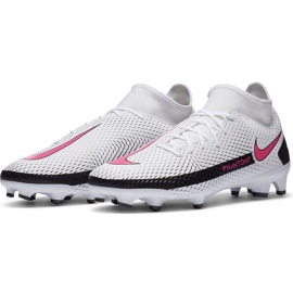 Calzado de fútbol Nike Phantom Gt Academy Df FG / MG CW6667 160 blanco blanco 3