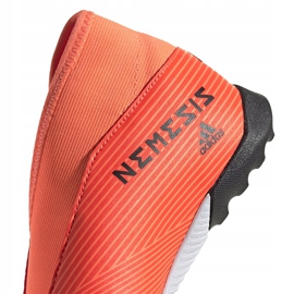 Botas de fútbol Adidas Nemeziz 19.3 Ll Tf Junior EH0489 naranja naranja 4