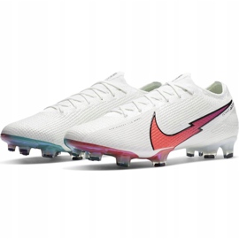 Calzado de fútbol Nike Mercurial Vapor 13 Elite Fg AQ4176 163 blanco blanco 4