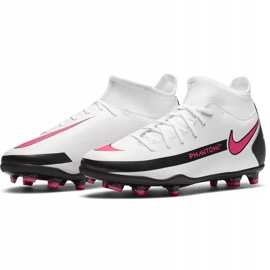 Calzado de fútbol Nike Phantom Gt Club Df FG / MG Junior CW6727 160 blanco blanco 3