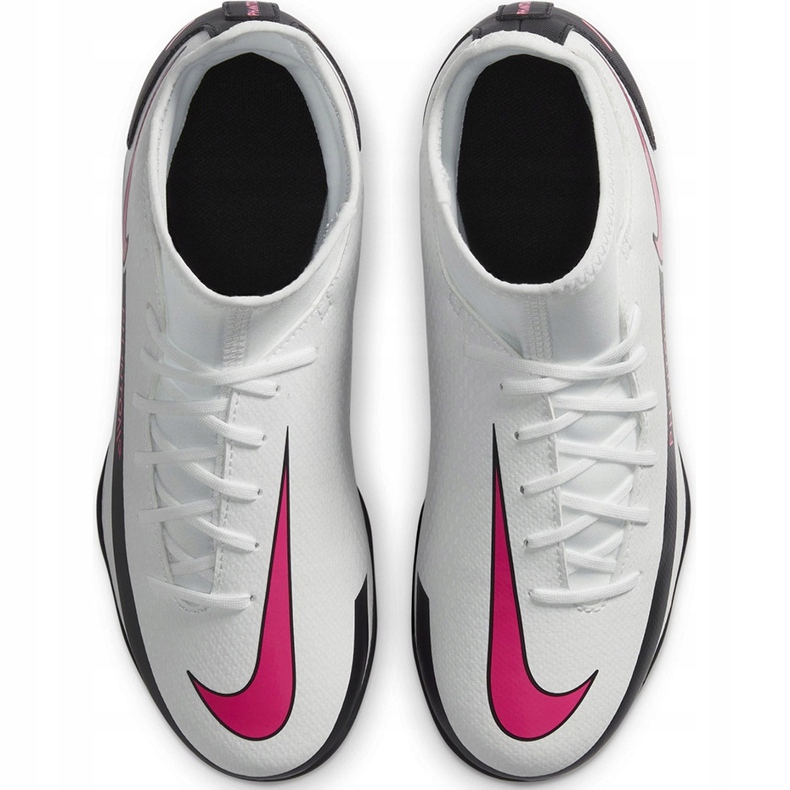 Calzado de fútbol Nike Phantom Gt Club Df FG / MG Junior CW6727 160 blanco blanco 1