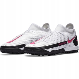Calzado de fútbol Nike Phantom Gt Academy Df Tf CW6666 160 blanco blanco 3