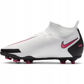 Calzado de fútbol Nike Phantom Gt Club Df FG / MG Junior CW6727 160 blanco blanco 2