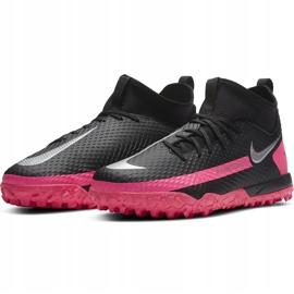 Zapatillas de fútbol Nike Jr Phantom Gt Academy Df Tf CW6695 006 negro negro 3