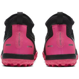 Zapatillas de fútbol Nike Jr Phantom Gt Academy Df Tf CW6695 006 negro negro 4