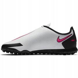Zapatillas de fútbol Nike Jr Phantom Gt Club Tf CK8483 160 blanco blanco 2