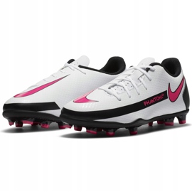 Zapatillas de fútbol Nike Jr Phantom Gt Club FG / MG CK8479 160 multicolor blanco 4