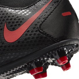 Zapatillas de fútbol Nike Phantom Gt Club Df FG / MG Junior CW6727 060 negro negro 6