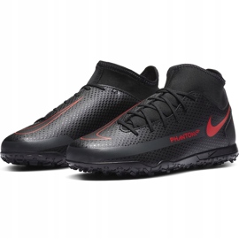 Botas de fútbol Nike Jr Phantom Gt Club Df Tf CW6729 060 negro negro 3