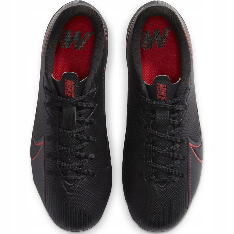 Zapatos de fútbol Nike Mercurial Vapor 13 Academy FG / MG Junior AT8123060 negro negro 1