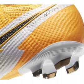 Zapatos de fútbol Nike Mercurial Superfly 7 Elite Fg Junior AT8034 801 amarillo amarillo 6