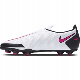 Zapatos de fútbol Nike Phantom Gt Club FG / MG CK8459 160 blanco blanco 2