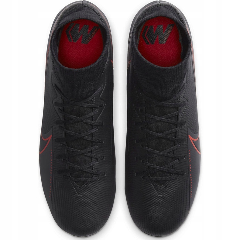 Zapatos de fútbol Nike Mercurial Superfly 7 Academy FG / MG AT7946 060 negro negro 1