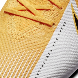Zapatos de fútbol Nike Mercurial Vapor 13 Pro Fg AT7901 801 naranja amarillo 5