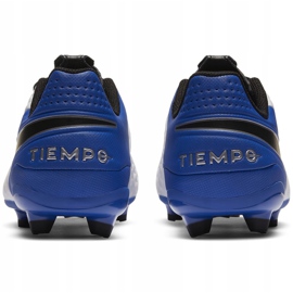 Zapatillas de fútbol Nike Tiempo Legend 8 Academy FG / MG Junior AT5732 104 azul 4