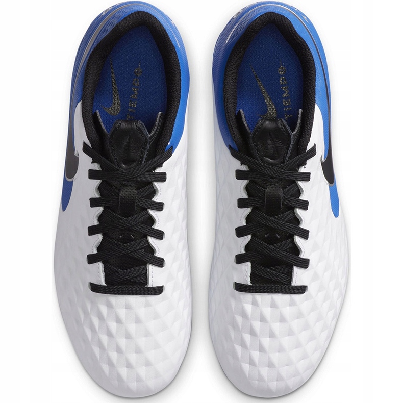 Zapatillas de fútbol Nike Tiempo Legend 8 Academy FG / MG Junior AT5732 104 azul 1