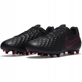 Zapatillas de fútbol Nike Tiempo Legend 8 Academy FG / MG Junior AT5732 060 negro negro 3