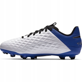 Zapatillas de fútbol Nike Tiempo Legend 8 Academy FG / MG Junior AT5732 104 azul 2