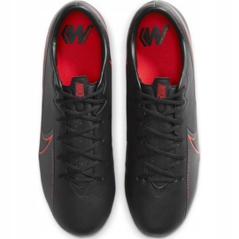 Zapatos de fútbol Nike Mercurial Vapor 13 Academy FG / MG AT5269 060 negro negro 1