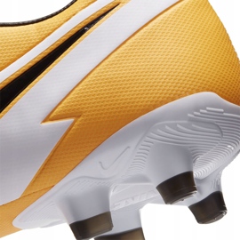 Zapatos de fútbol Nike Mercurial Vapor 13 Academy FG / MG AT5269 801 naranja amarillo 6