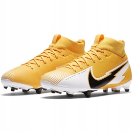 Calzado de fútbol Nike Mercurial Superfly 7 Academy FG / MG Junior AT8120 801 naranja 3