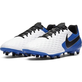 Zapatillas de fútbol Nike Tiempo Legend 8 Academy FG / MG AT5292 104 blanco 3