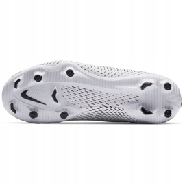 Zapatillas de fútbol Nike Phantom Gt Academy Df FG / MG Junior CW6694 160 blanco blanco 3