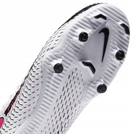 Zapatillas de fútbol Nike Phantom Gt Academy Df FG / MG Junior CW6694 160 blanco blanco 6