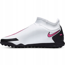 Calzado de fútbol Nike Phantom Gt Club Df Tf Junior CW6729 160 blanco blanco 2