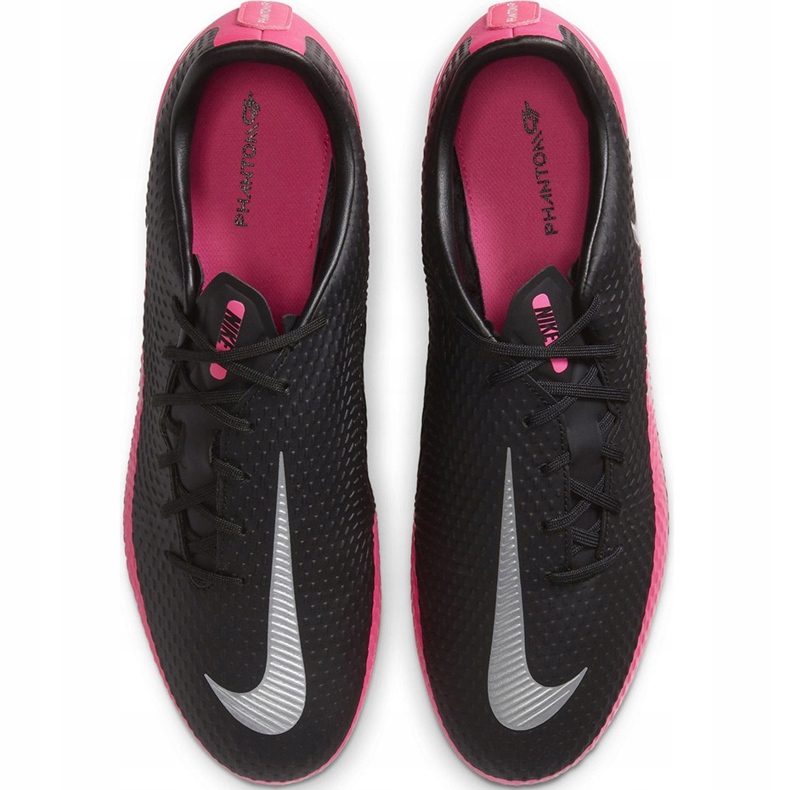 Zapatillas de fútbol Nike Phantom Gt Academy FG / MG CK8460 006 negro, rosa negro 1