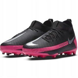 Zapatillas de fútbol Nike Phantom Gt Academy Df FG / MG Junior CW6694 006 negro negro 3