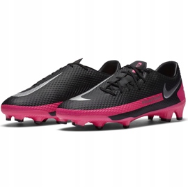 Zapatillas de fútbol Nike Phantom Gt Academy FG / MG CK8460 006 negro, rosa negro 3
