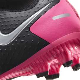 Zapatillas de fútbol Nike Phantom Gt Academy Df FG / MG Junior CW6694 006 negro negro 6