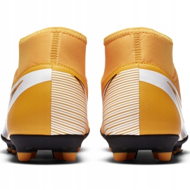 Zapatos de fútbol Nike Mercurial Superfly 7 Club FG / MG AT7949 801 naranja amarillo 4
