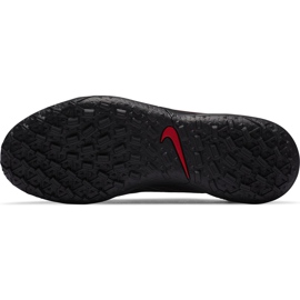Botas de fútbol Nike Tiempo Legend 8 Club Tf Junior AT5883 060 negro, rojo negro 6