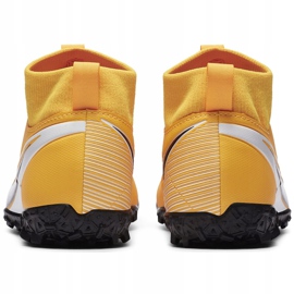 Calzado de fútbol Nike Mercurial Superfly 7 Academy Tf Junior AT8143 801 naranja amarillo 4