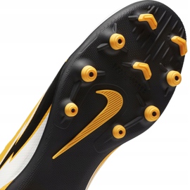Zapatos de fútbol Nike Mercurial Vapor 13 Club FG / MG Junior AT8161 801 naranja amarillo 7