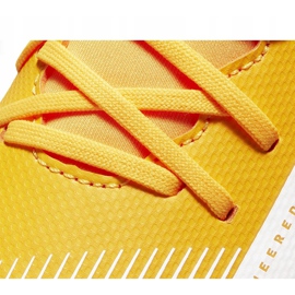 Zapatillas de fútbol Nike Mercurial Superfly 7 Club FG / MG Junior AT8150 801 naranja amarillo 5