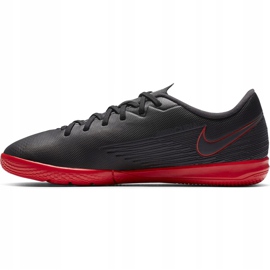 Calzado de fútbol Nike Mercurial Vapor 13 Academy Ic Junior AT8137 060 negro, rojo negro 2