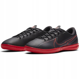 Calzado de fútbol Nike Mercurial Vapor 13 Academy Ic Junior AT8137 060 negro, rojo negro 4