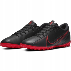 Zapatos de fútbol Nike Mercurial Vapor 13 Academy Tf AT7996 060 negro negro 3