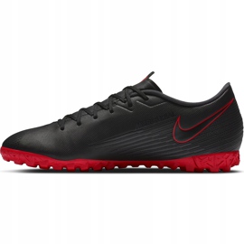 Zapatos de fútbol Nike Mercurial Vapor 13 Academy Tf AT7996 060 negro negro 2