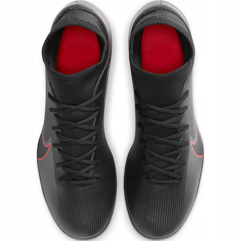 Zapatos de fútbol Nike Mercurial Superfly 7 Club FG / MG AT7949 060 negro, rojo negro 1
