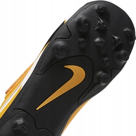 Zapatos de fútbol Nike Mercurial Vapor 13 Club Mg PS (V) Junior AT8162 801 naranja amarillo 8