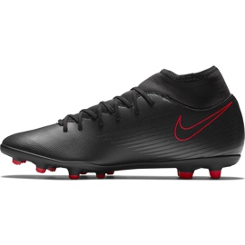 Zapatos de fútbol Nike Mercurial Superfly 7 Club FG / MG AT7949 060 negro, rojo negro 2