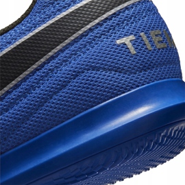 Botas de fútbol Nike Tiempo Legend 8 Club Ic AT6110 104 azul blanco 5